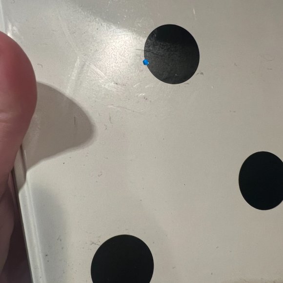 kate spade All In Good Taste Deco Dot Gift Storage Tin With Cookie Cutters *READ - Picture 9 of 14